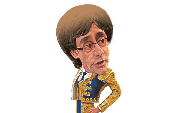 Puigdemont torero 