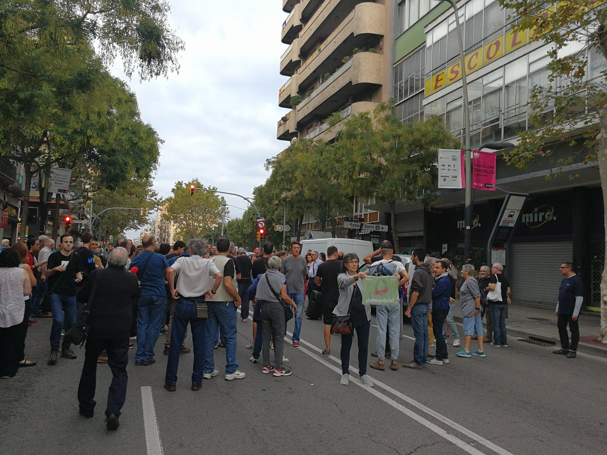 Corte Trafico Huelga