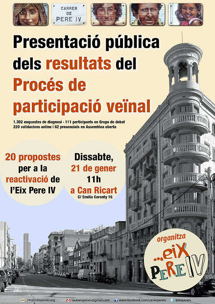 Cartell presentacioprocesPEREIV