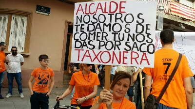 MANIFESTACION LA TAXONERA