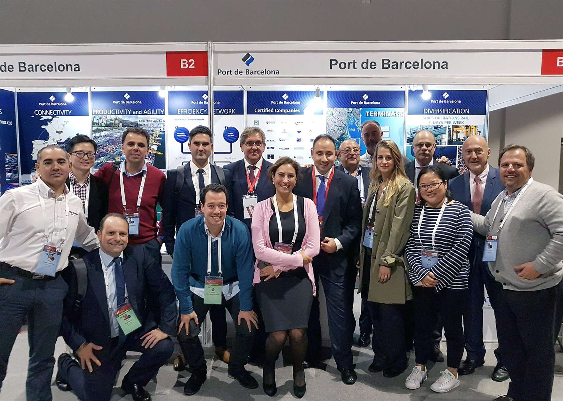 Puerto barcelona promocion en china