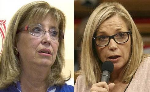 Irene Rigau y Joana Ortega