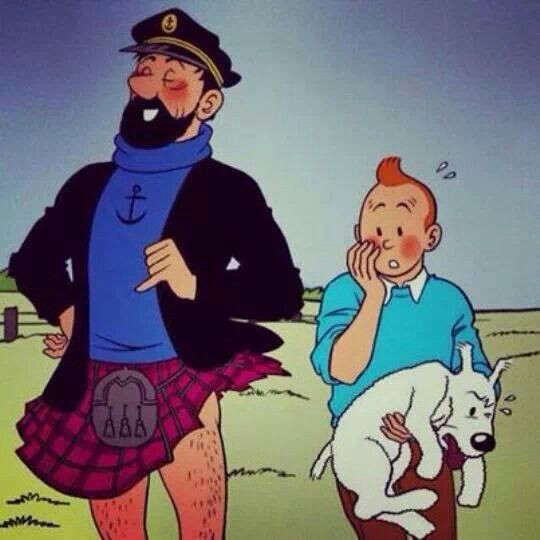 Tintin capitan