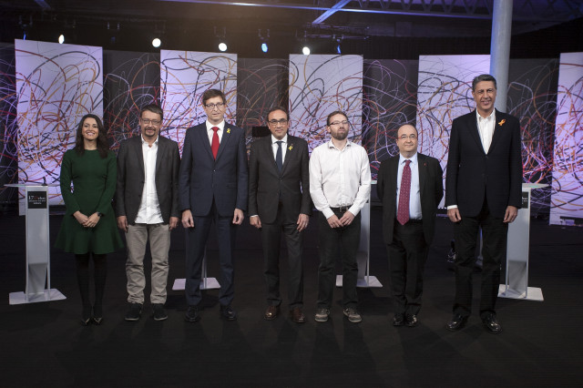 Debate de candidaturas a las elecciones catalanas 2017 Debate de candidaturas a las elecciones catalanas 2017