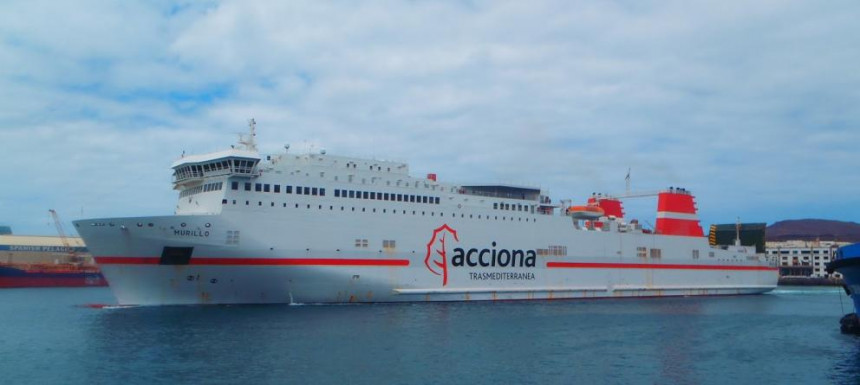 Las pérdidas obligan a Acciona a vender el Transmediterránea al fondo buitre Cerberus