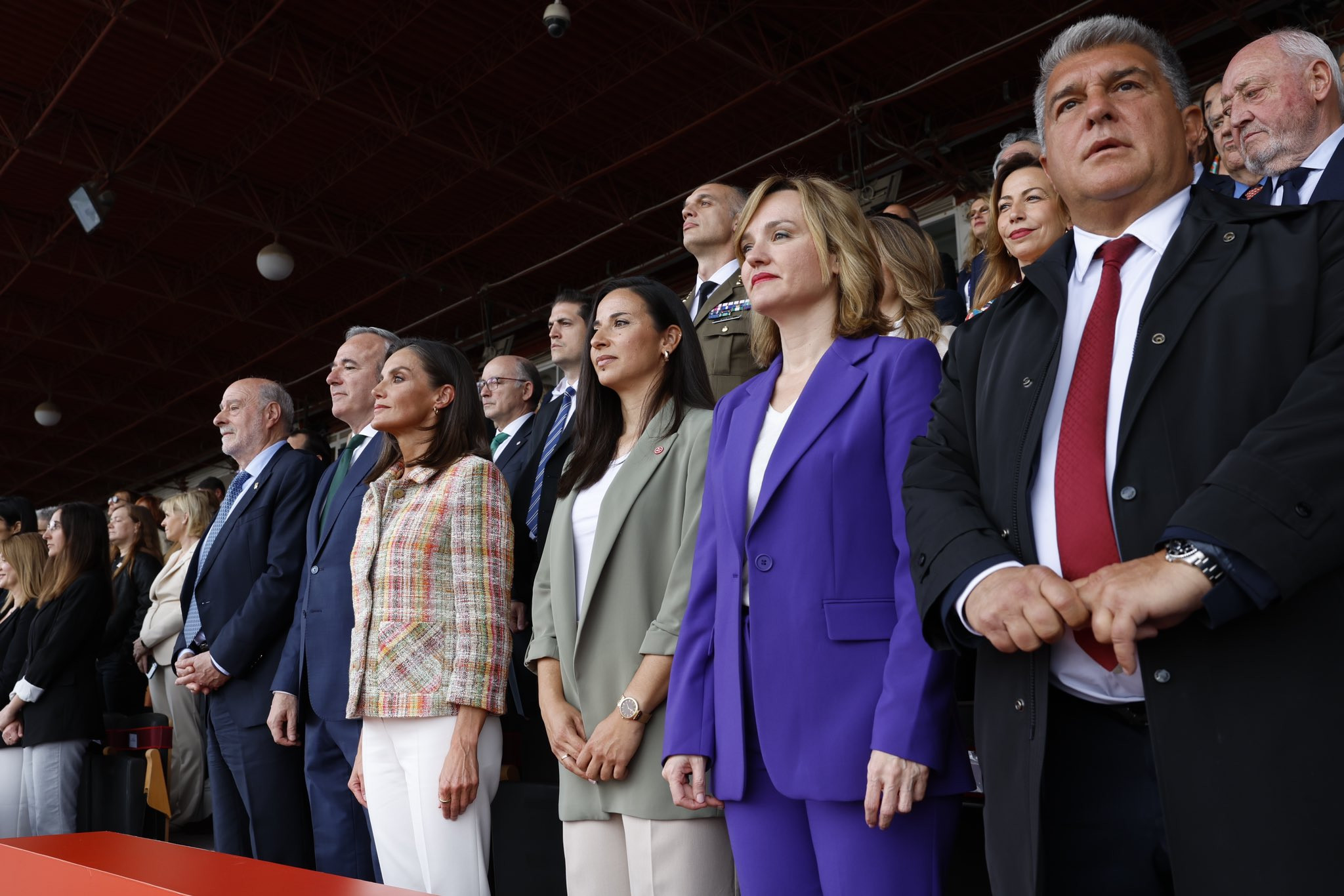 El palco de La Romareda