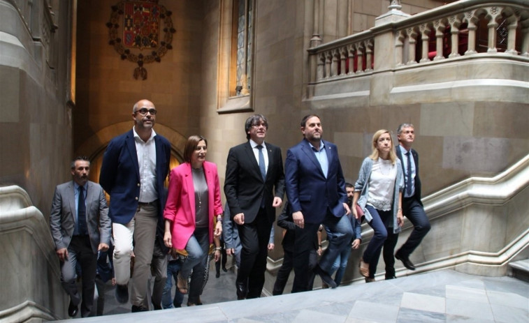 La mayoría independentista aprueba la ley del referéndum ilegal