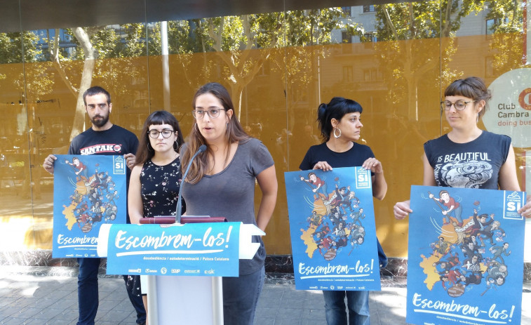 La CUP identifica el sí al referéndum con 