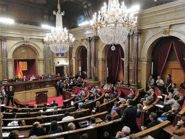 Pleno parlament 27 octubre 2017