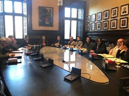 Reunion diputacion permanente parlament