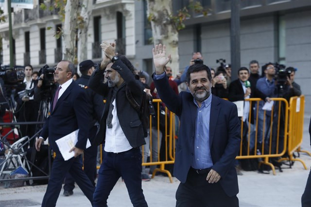 Jordi Sànchez pedirá volver a declarar y Junqueras recurrirá su prisión