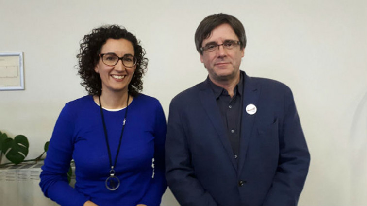 Puigdemont secunda a Rovira y acusa al Gobierno de seguir “la estrategia del miedo” y de no tener límites