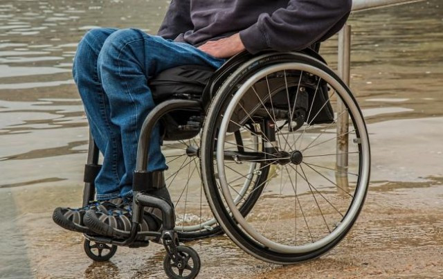 Silla de ruedas discapacidad