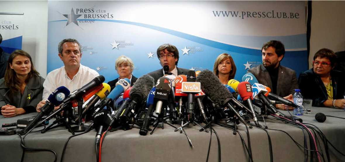 Puigdemont bruselas consellers
