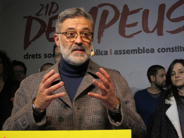 La CUP reivindica la unilateralidad si no hay diálogo con el Estado