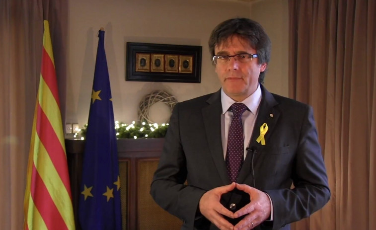 TV3 ha emitido en directo el mensaje de Puigdemont dándole categoría de presidente