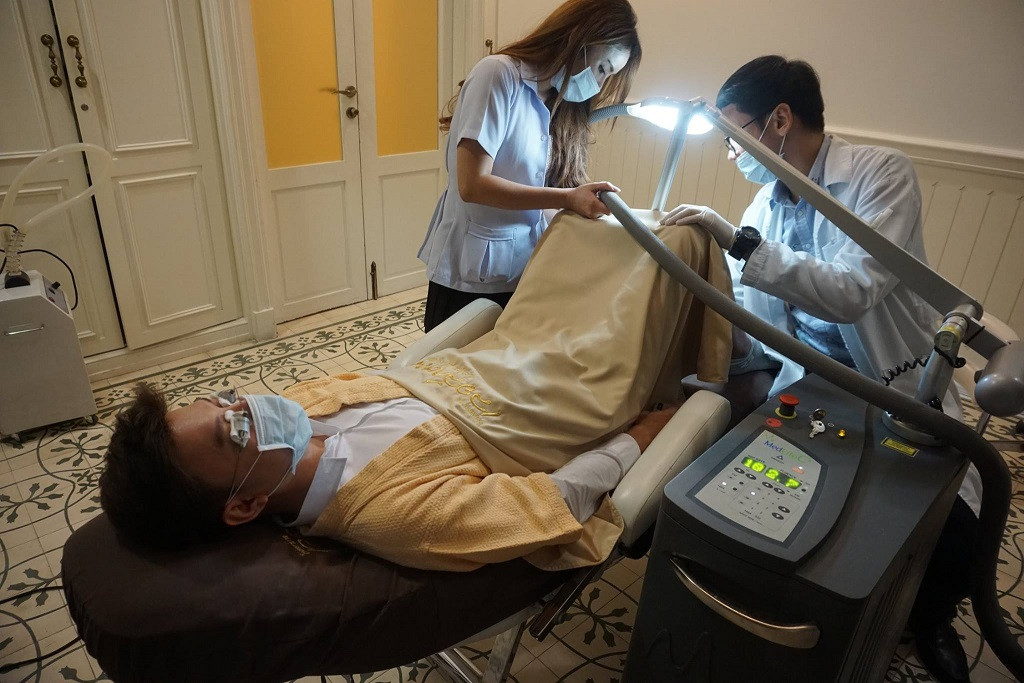 Blanqueamiento de pene en Tailandia