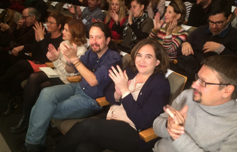 Primera reunión desde el 21D de Podemos, IU y CatComú para analizar resultados