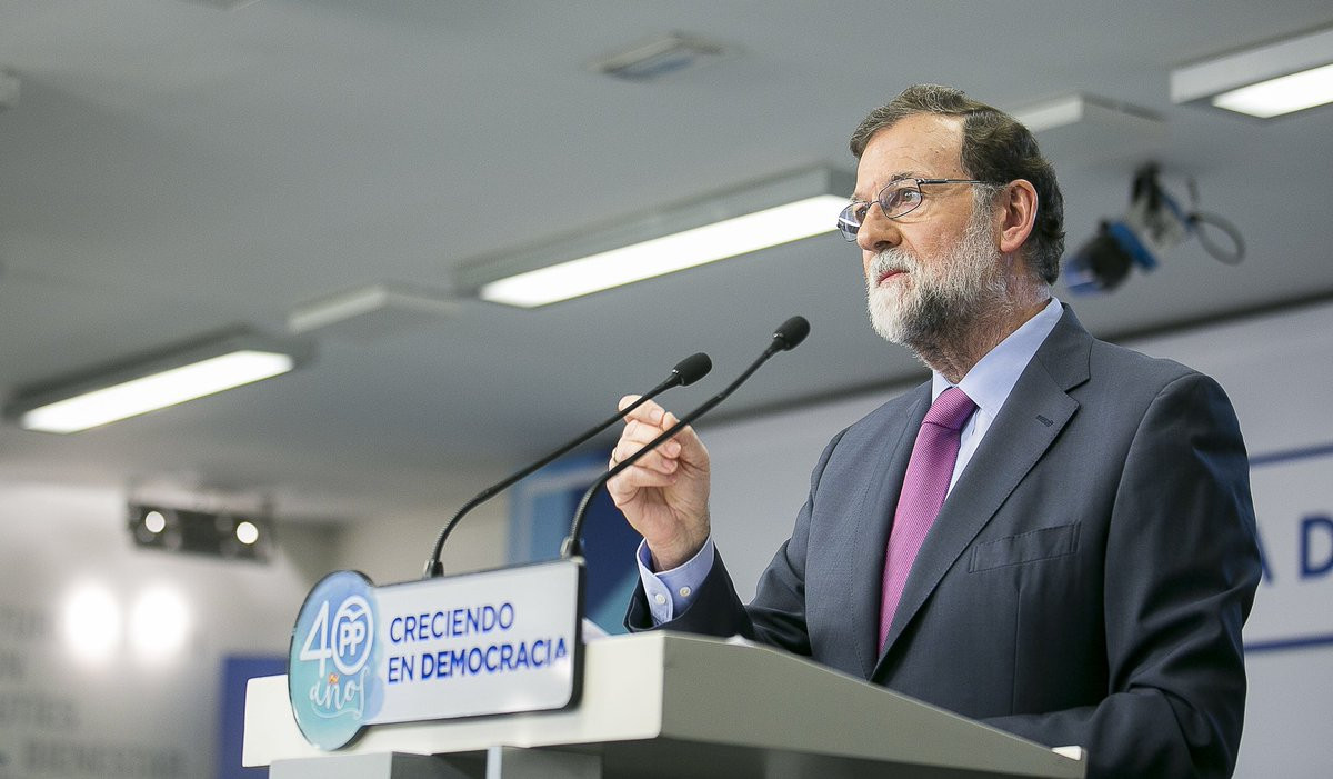 Rajoy preside la Junta Directiva Nacional del Partido Popular