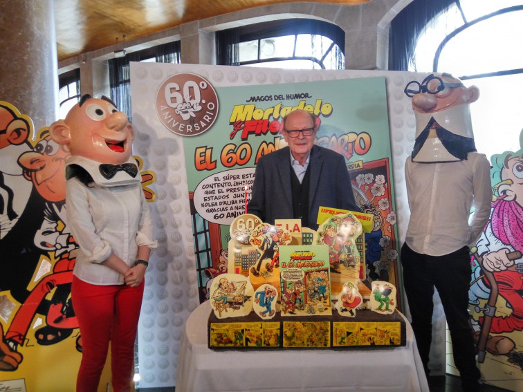 Sexagésimo aniversario de Mortadelo y Filemón