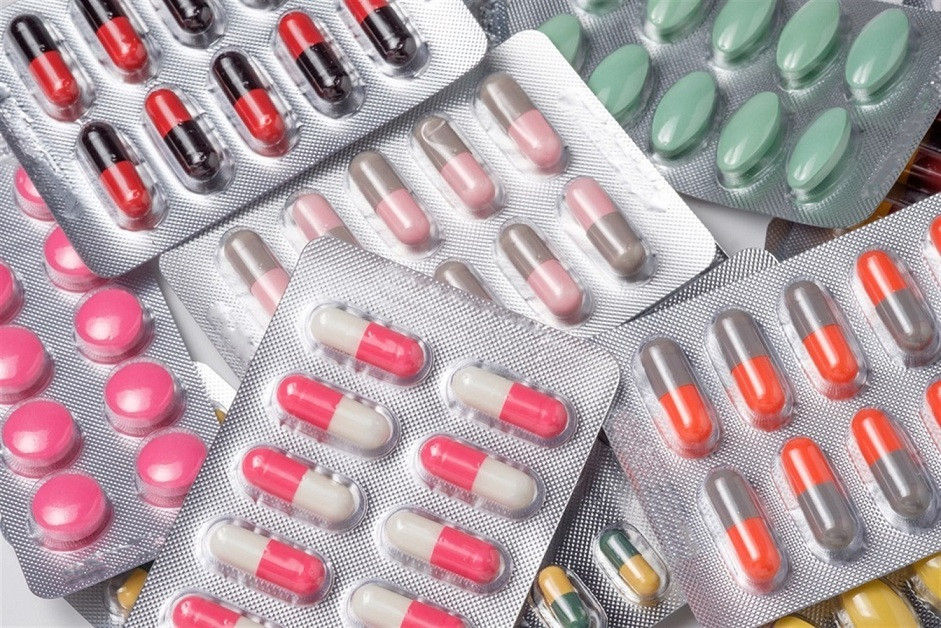 Pastillas píldoras antibióticos