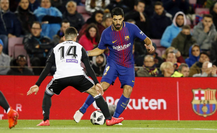 El Barça gana por la mínima ante un Valencia muy defensivo