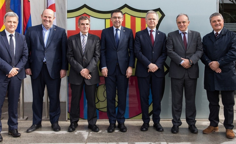 Colaboración entre Hospital Clínic, Sant Joan de Déu, UB y el Barça para promover la medicina deportiva