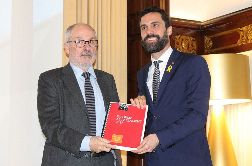 Síndic greuges roger torrent