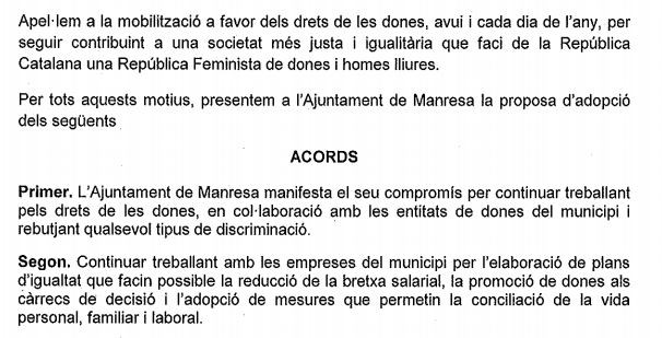 CIUDADANOS MANRESA REPUBLICA CATALANA
