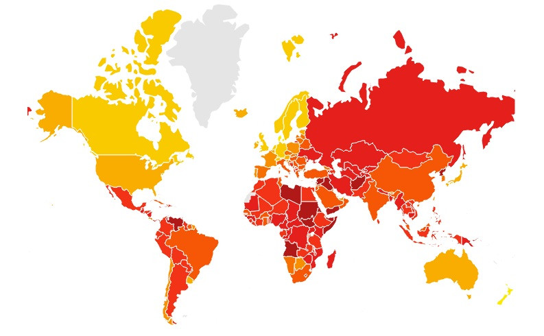 Corrupción transparencia internacional