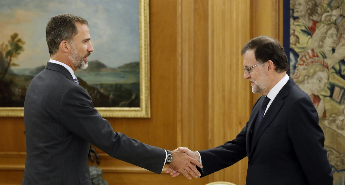 Rey con rajoy
