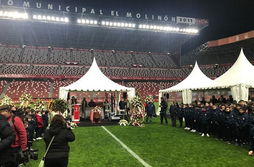 Quini despedida sporting de gijón