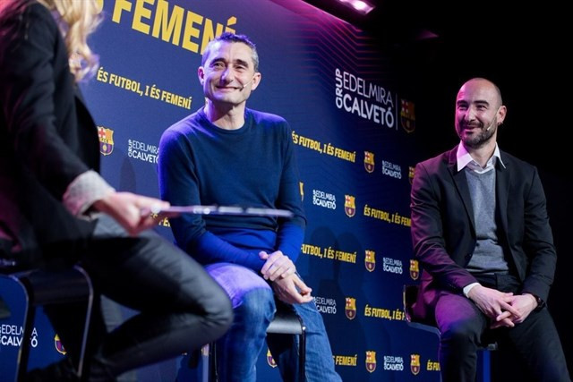 Valverde FC Barcelona fútbol femenino