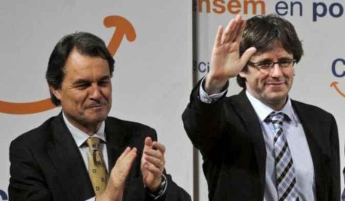 Mas con puigdemont