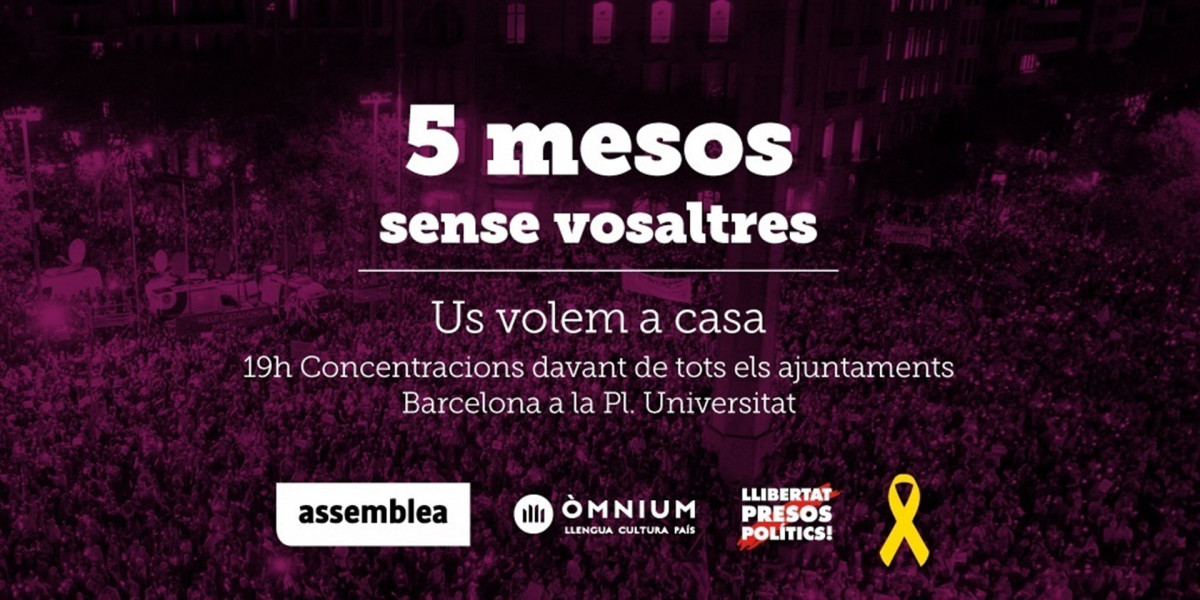 5 meses en prisiu00f3n de los jordis