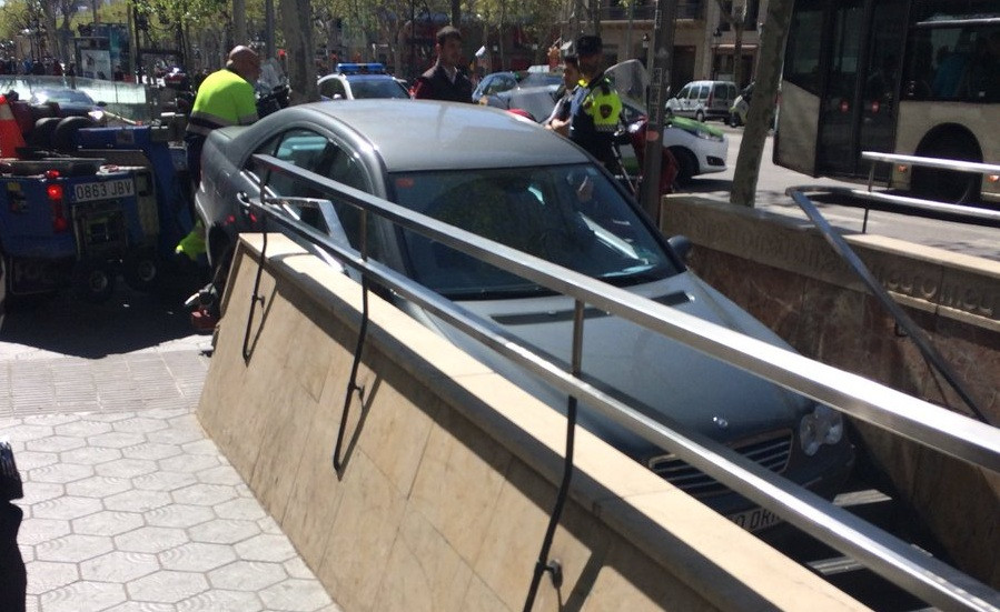 Coche metro diagonal