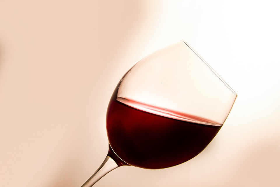 Copa de vino tinto