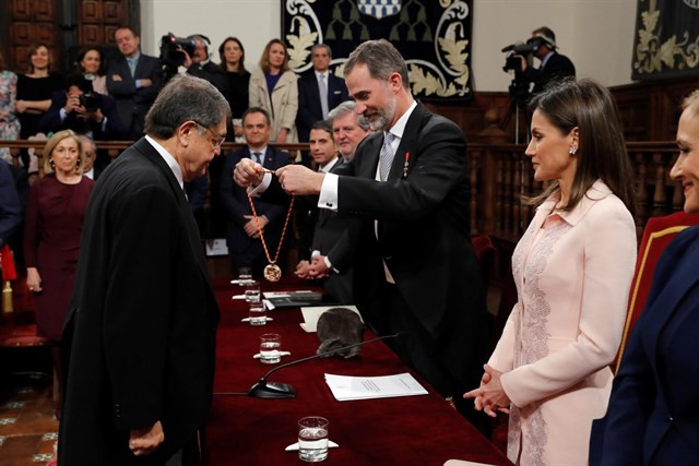 Sergio Ramírez premio cervantes reyes 23042018