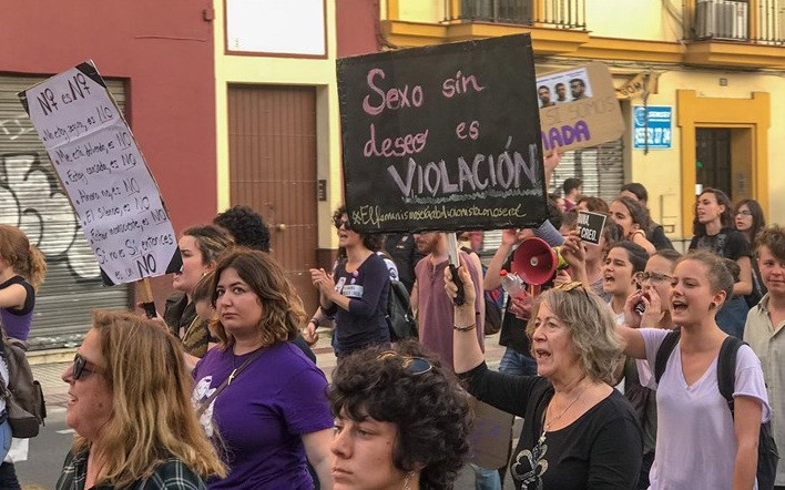 Manada no es no violación abuso manifestación 02052018