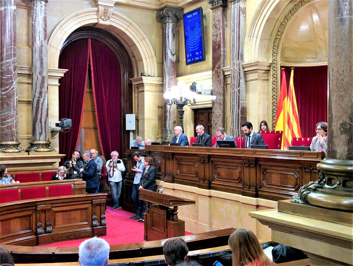 Inicio pleno parlament
