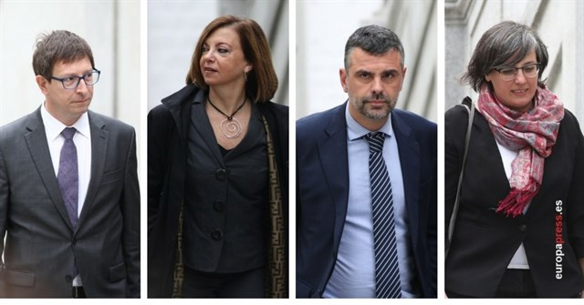 Llarena informa a Borrás, Mundó y Vila de sus delitos y Boya defiende la autodeterminación ante el juez