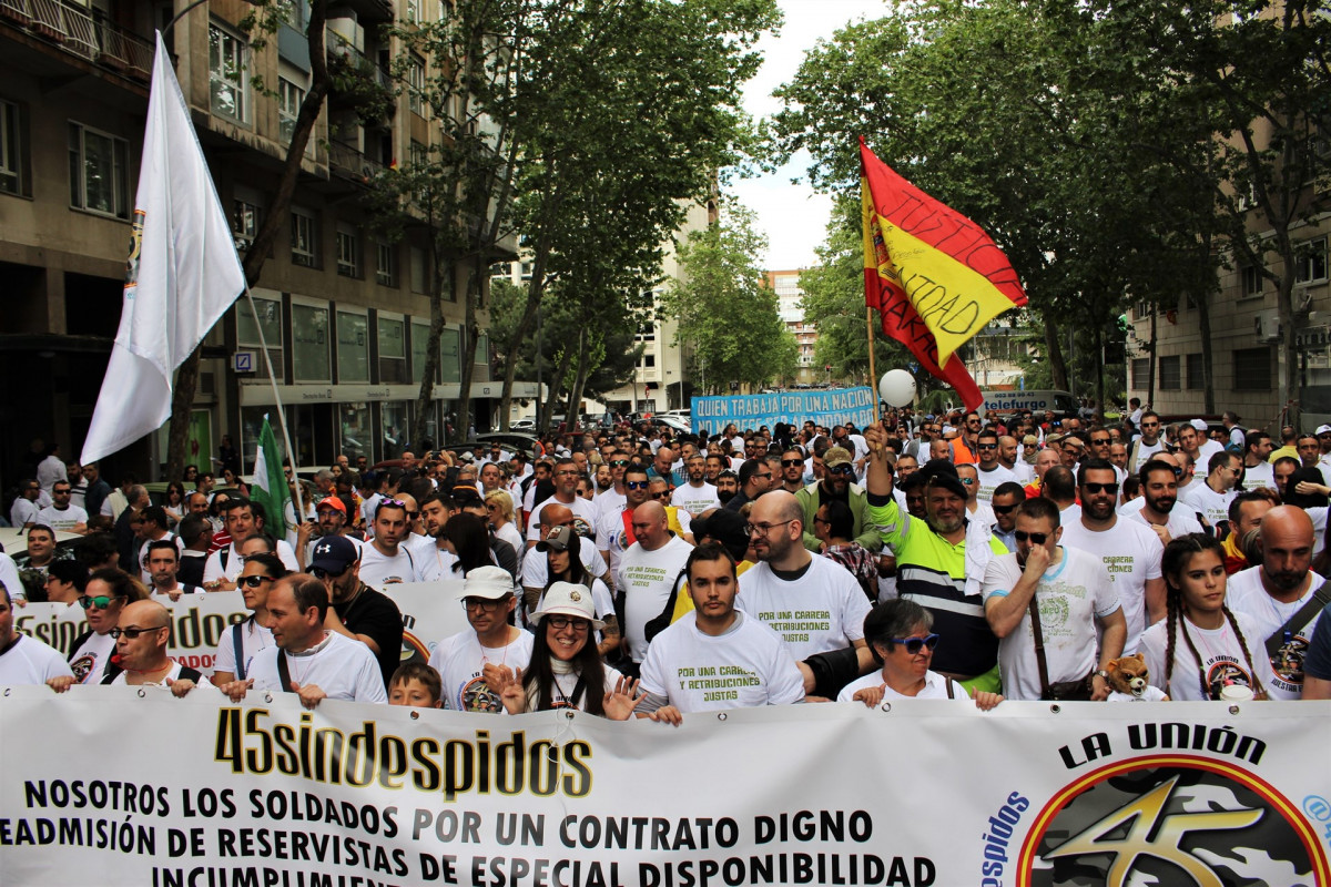 Mani militares madrid 120518 ep