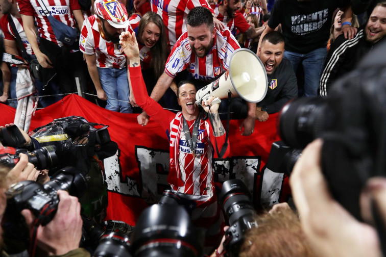 Griezmann y Torres se despiden del Atlético de Madrid con la Europa League bajo el brazo