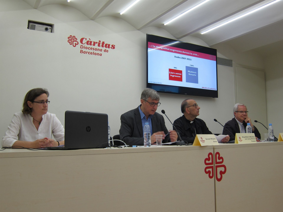 Rueda prensa caritas barcelona