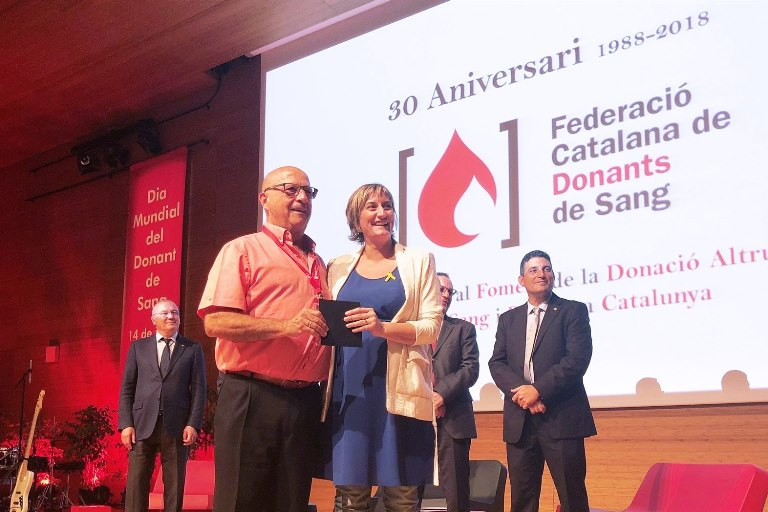 Sangre donantes