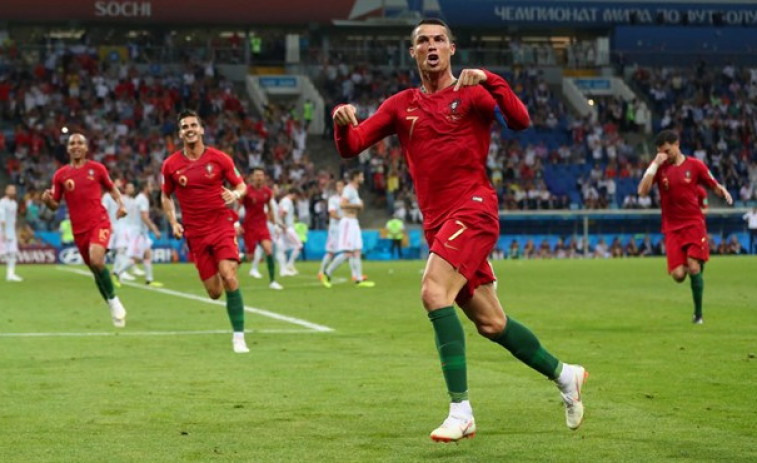España debuta en el Mundial con un empate ante Portugal (3-3)