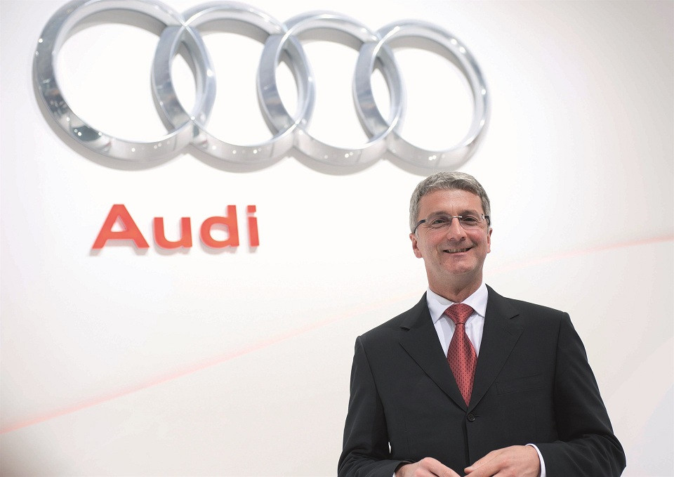 El presidente de Audi, Rupert Stadler