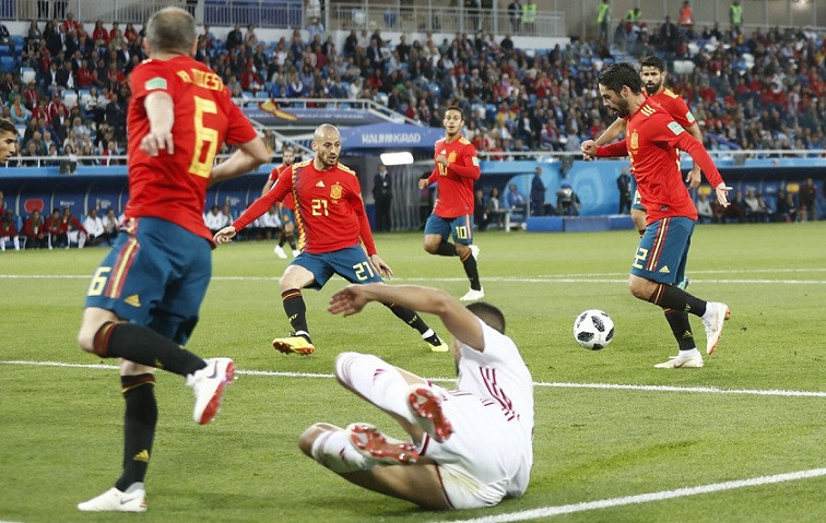 Selección española la roja españa marruecos mundial rusia 25062018