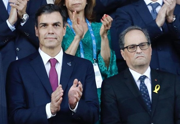 Calvo confirma que habrá reunión entre Sánchez y Torra el 21 de diciembre en Barcelona
