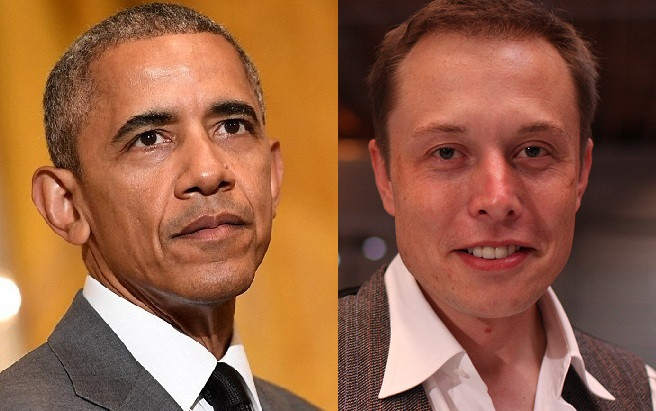 Obama elon musk